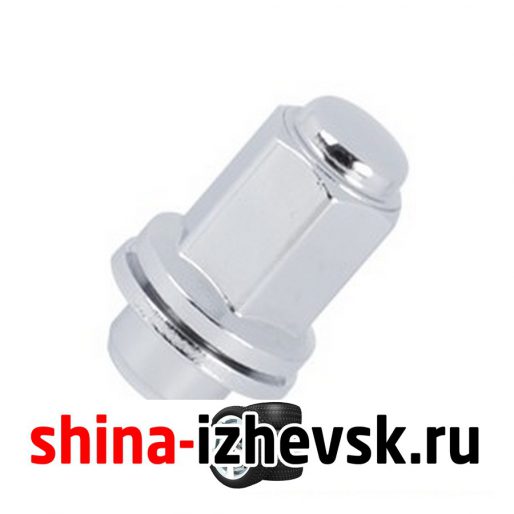 Гайка 14х1,5  47 пресс/шайба 21мм хром 98-new2-09 в Ижевске